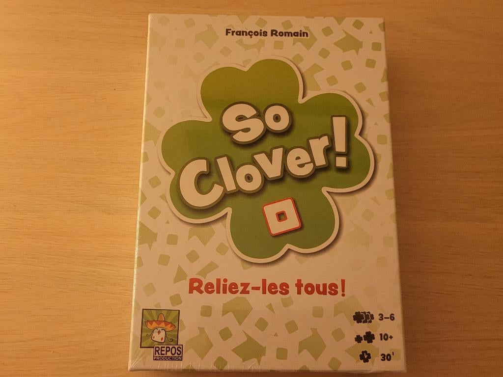 Nouveu jeux so clover, Een of twee spelers, Ophalen of Verzenden, Nieuw