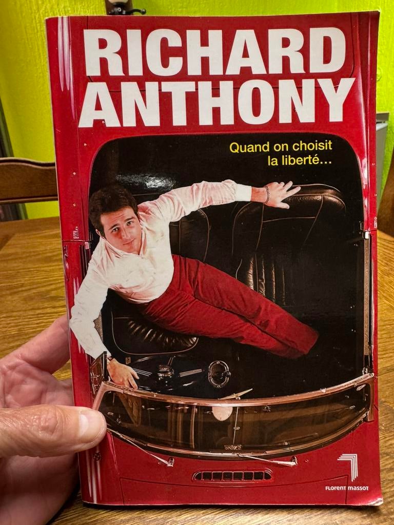Richard Anthony livre 366 pages, Ophalen, Zo goed als nieuw