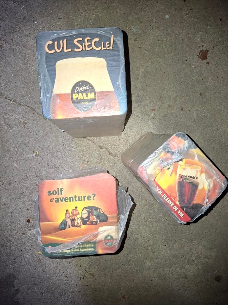 Lot de sous bock, Collections