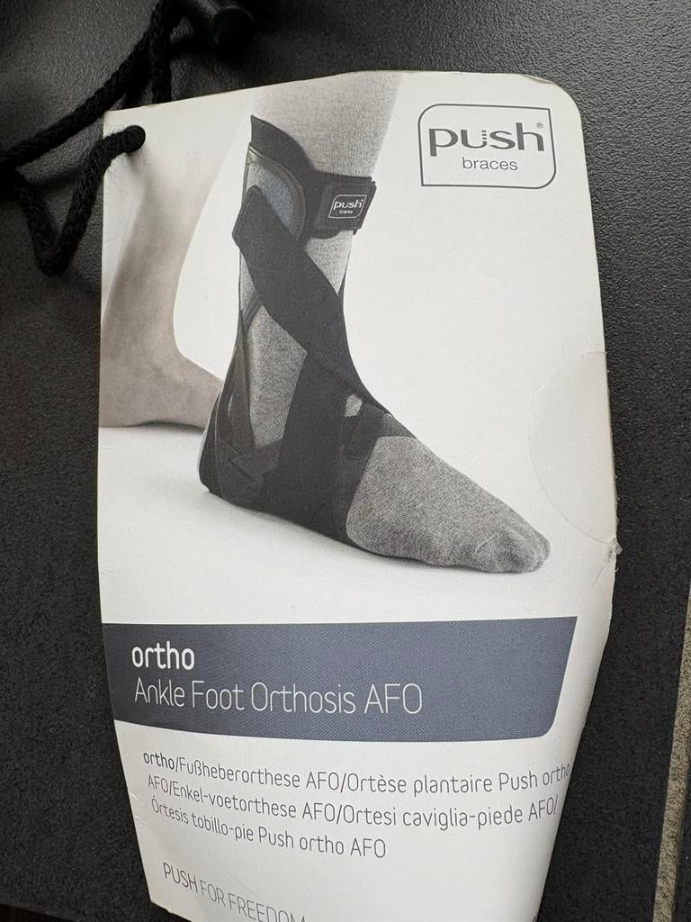 Orthèse Push AFO, taille droite 1, Divers, Enlèvement ou Envoi, Comme neuf