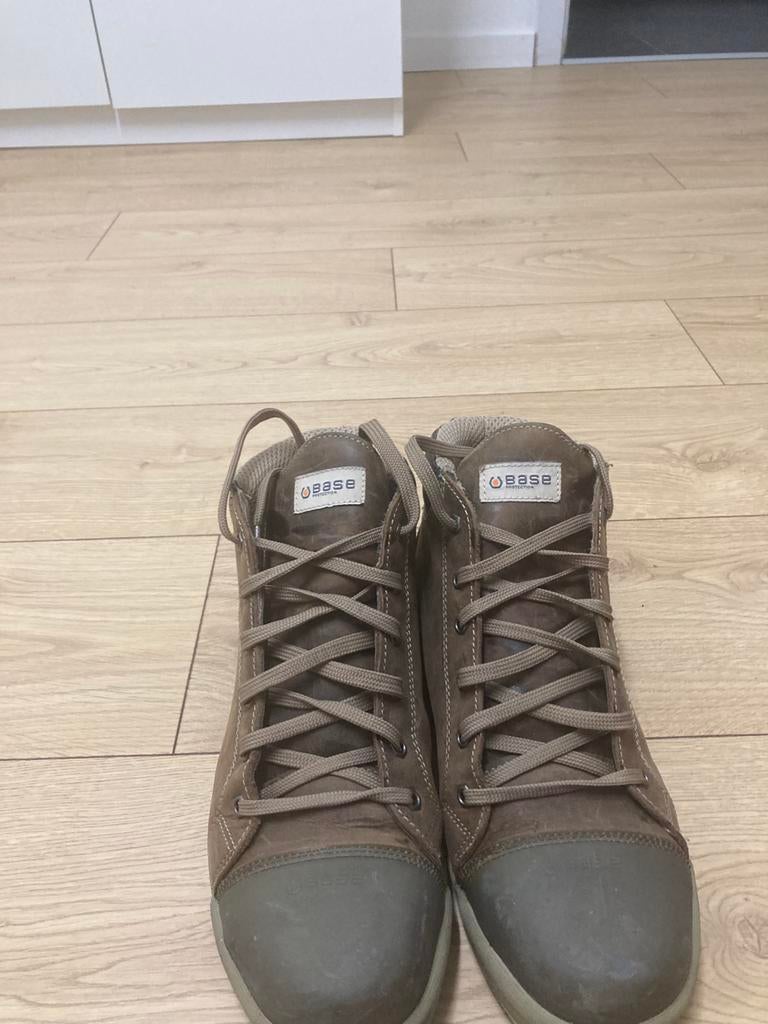 Werkschoenen met stalen tip, Vêtements | Hommes, Chaussures, Chaussures de travail, Comme neuf, Brun, Enlèvement