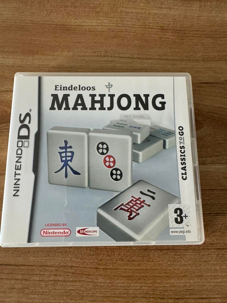 Nitendo DS mahjong, Ophalen of Verzenden, Zo goed als nieuw