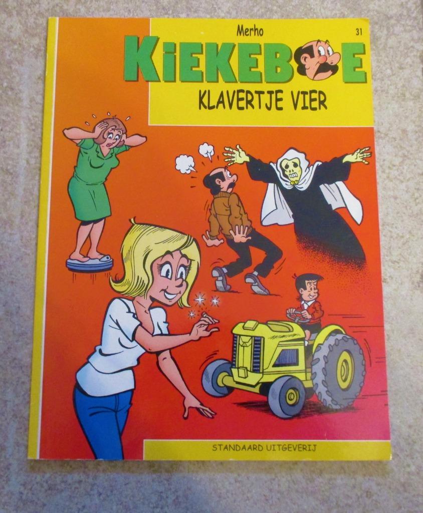Strip van Kiekeboe - Klavertje vier - Merho, Enlèvement ou Envoi, Une BD, Merho, Comme neuf