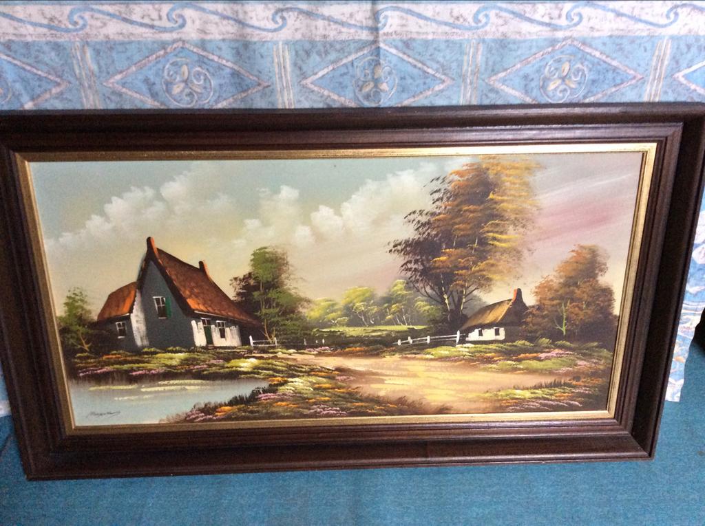 Mooi schilderij, Antiek en Kunst, Ophalen
