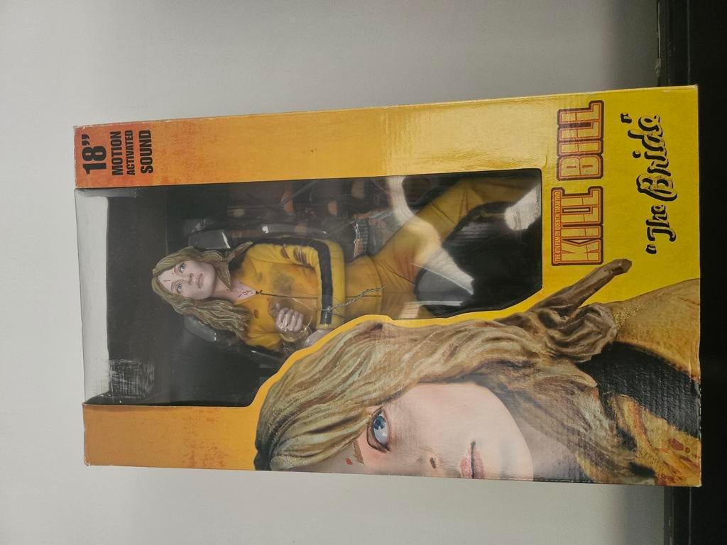 rare Figurine kill bill neca parlante fonctionnel 18inch 45c, Enlèvement, Comme neuf
