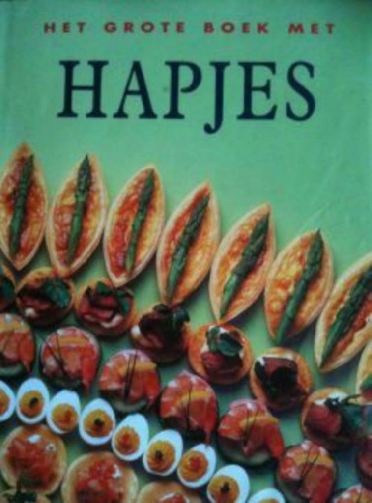 Het grote boek met hapjes, Livres, Livres de cuisine, Enlèvement ou Envoi