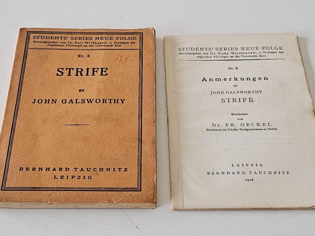 Galsworthy, John.  Strife, Ophalen of Verzenden