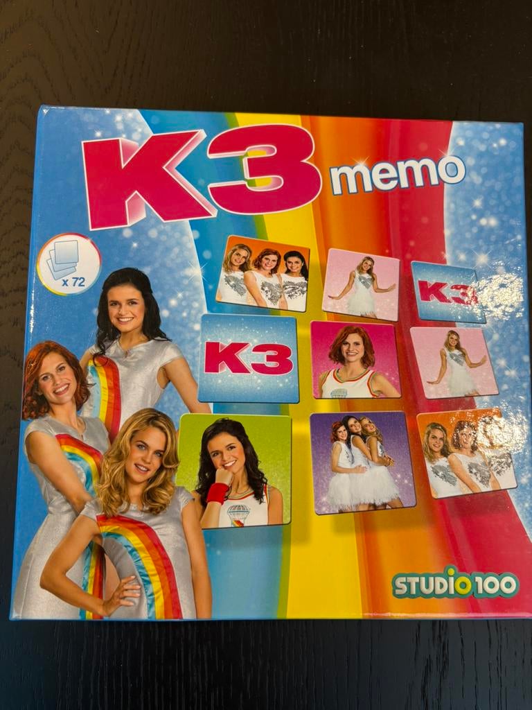 Memo spel k3, Enlèvement ou Envoi, Comme neuf