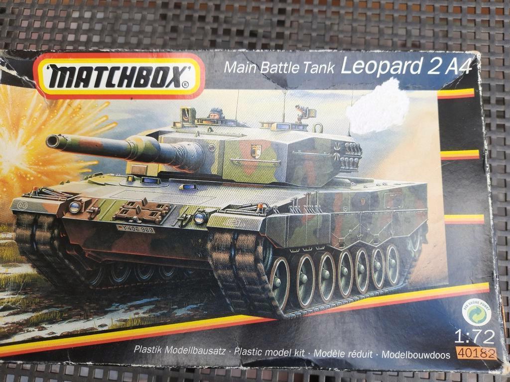MATCHBOX kit 1/72: LEOPARD 2 A4 *NEW*, Neuf, Autres marques, 1:50 ou moins, Tank