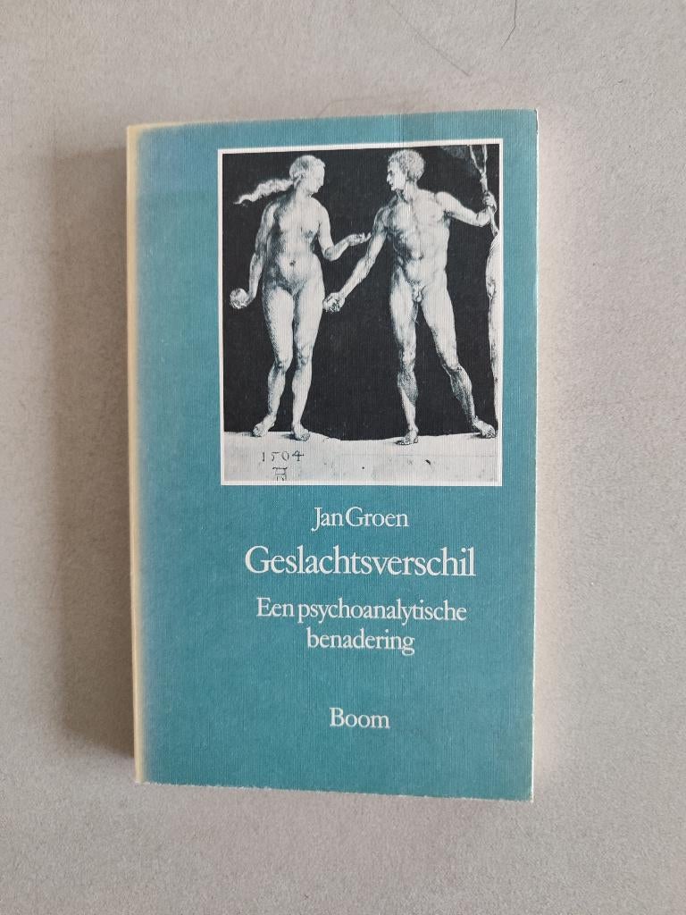 Geslachtsverschil: een psychoanalytische benadering, Boeken, Gelezen, Jan Groen, Ophalen of Verzenden, Overige onderwerpen