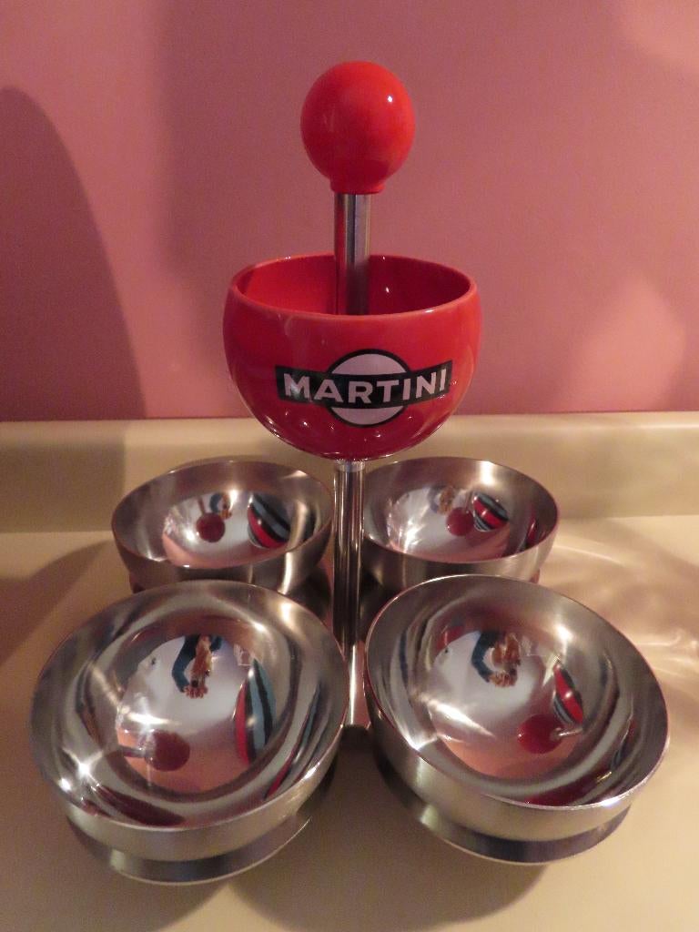 Martini vintage - Plat apéritif et autres accessoires, Verzamelen, Ophalen of Verzenden, Nieuw, Gebruiksvoorwerp