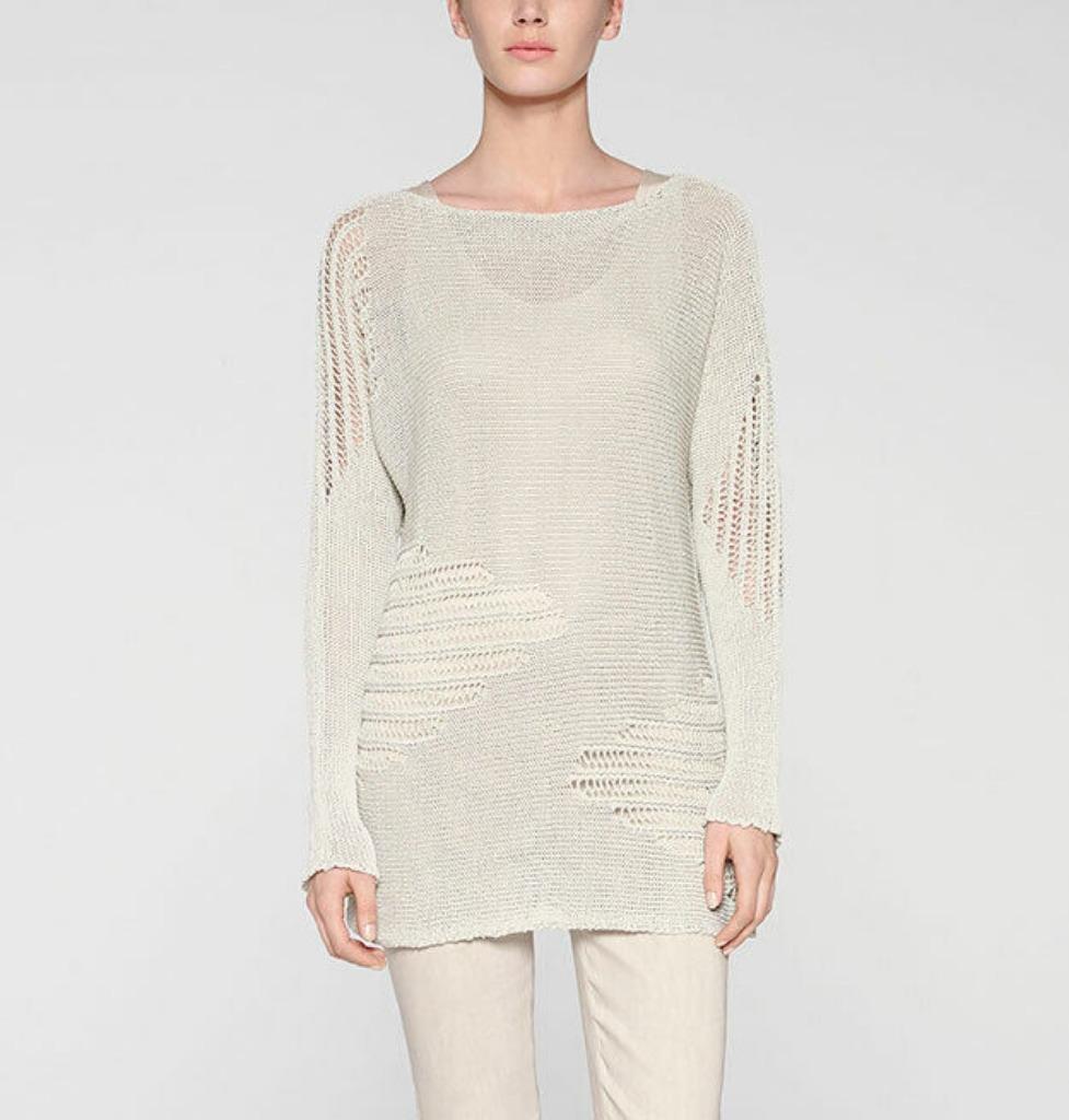 Long pull beige Sarah Pacini, Sarah pacini, Ophalen of Verzenden, Gedragen, Beige