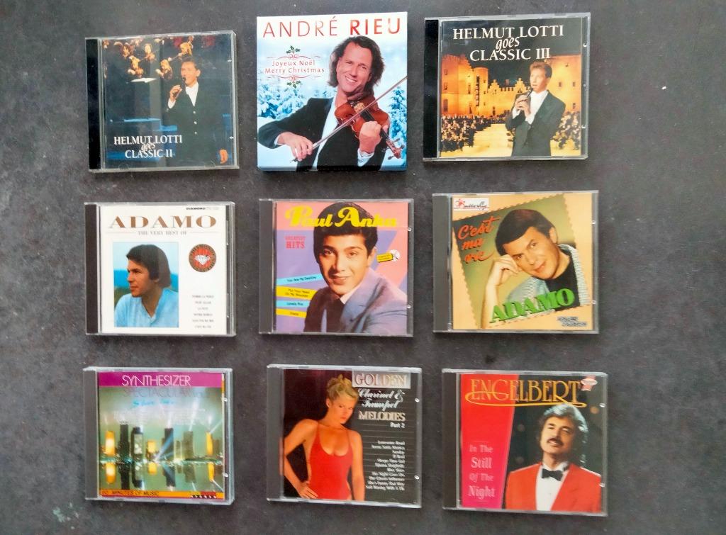 LOT de 9 CD, Enlèvement ou Envoi, 1985 à 2000, Utilisé