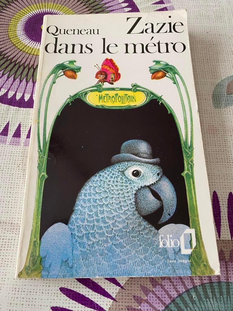 Zazie dans le métro – Raymond Queneau – Folio Gallimard, Ophalen of Verzenden, Zo goed als nieuw