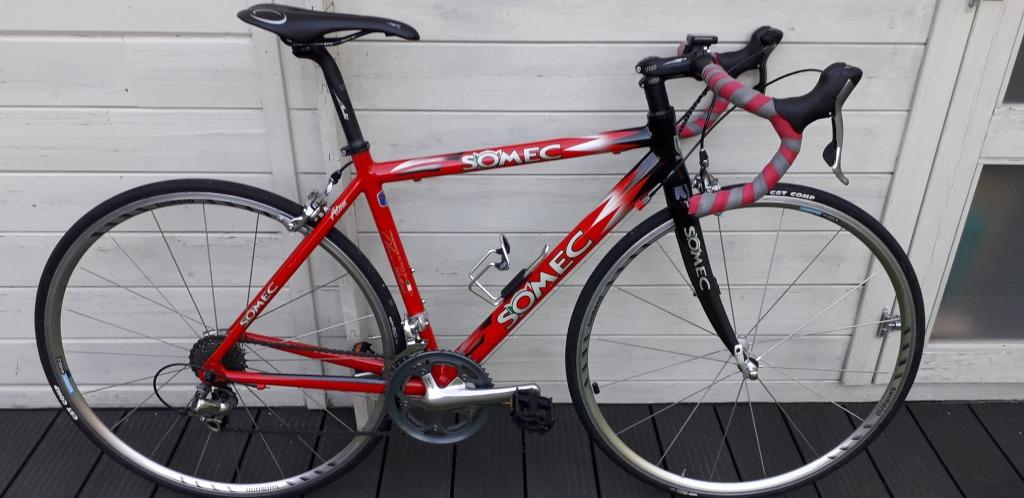 koersfiets merk Somec, Autres marques, 10 à 15 vitesses, Aluminium, Comme neuf