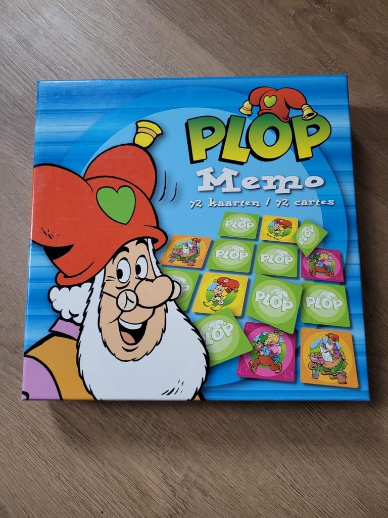 Memory spel Plop, Ophalen of Verzenden, Zo goed als nieuw