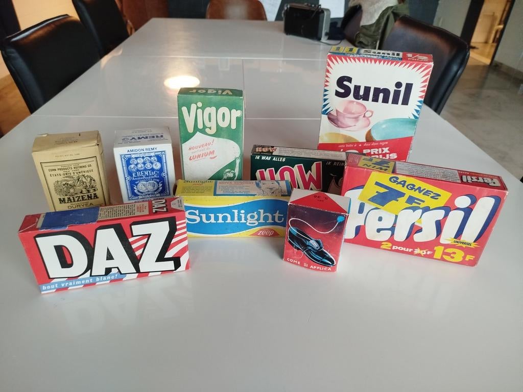 Emballage vintage, Enlèvement