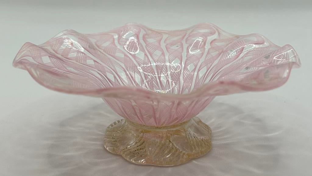 Murano zanfirico bowl met goudstof, Enlèvement ou Envoi