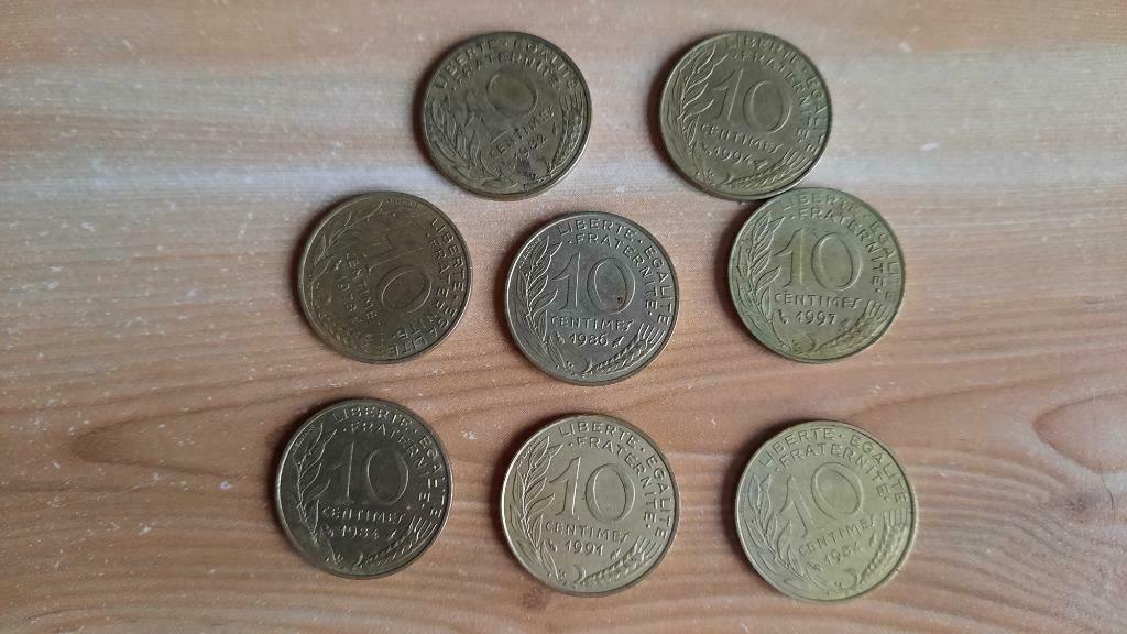 Franse 10 cent munten, Ophalen of Verzenden, Frankrijk, Losse munt