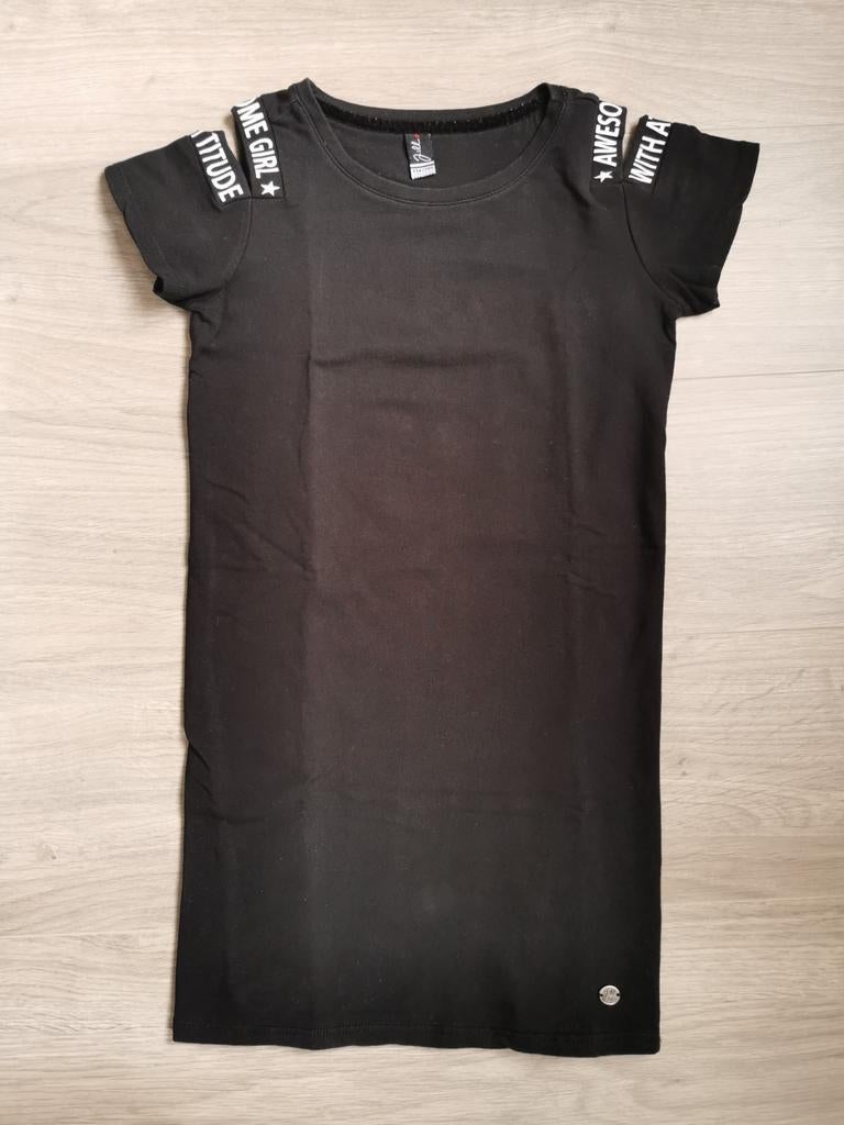 Zwarte jurk - maat 134, Kinderen en Baby's, Kinderkleding | Maat 134, Gebruikt, Meisje, Jurk of Rok, Ophalen of Verzenden