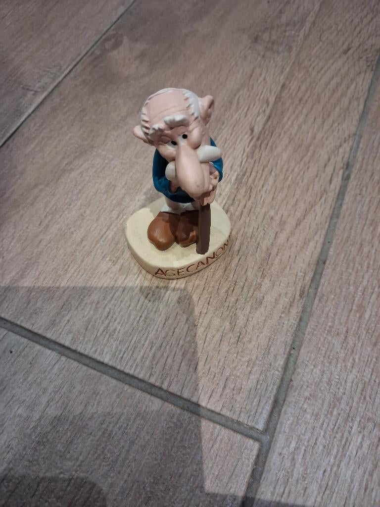 Figurine Astérix - Agecanonix, Collections, Enlèvement, Astérix et Obélix, Comme neuf, Statue ou Figurine