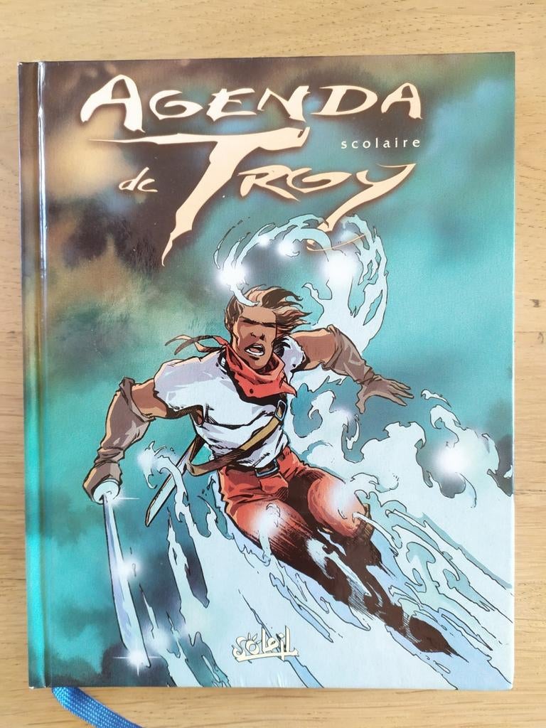 Agenda scolaire de Troy 2001/2002 Arleston Tarquin, Enlèvement ou Envoi, Une BD, Comme neuf, Arleston