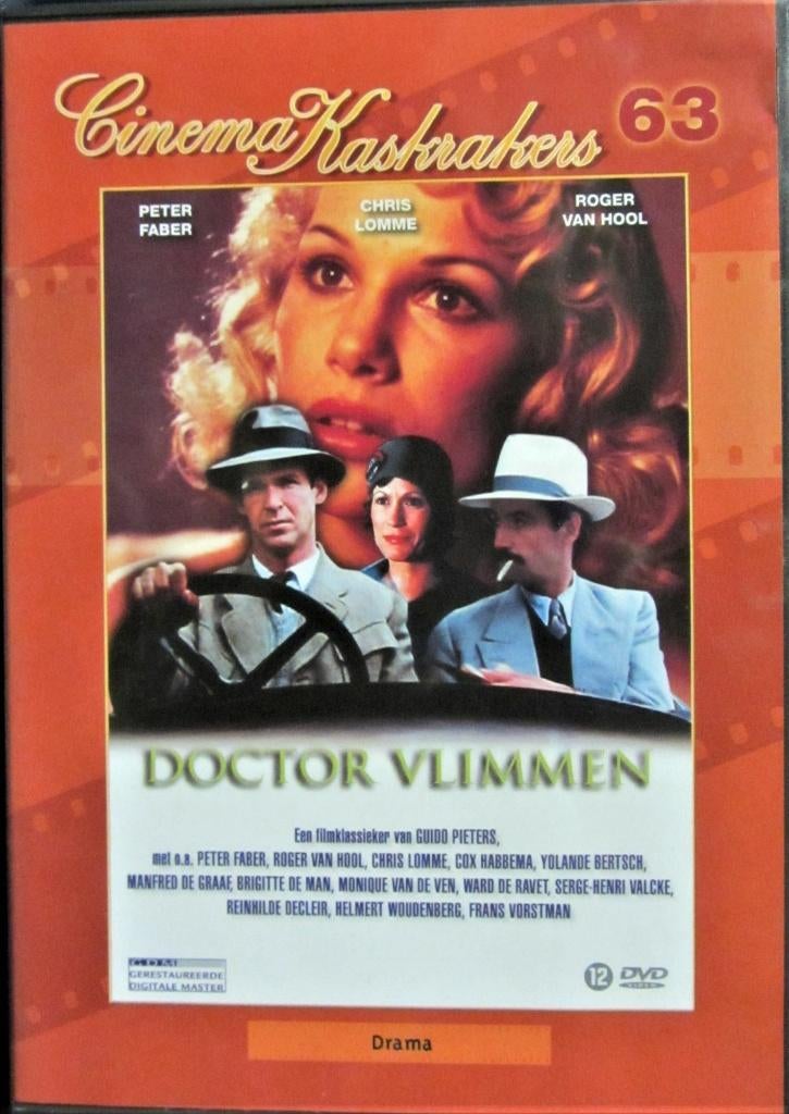 DVD VLAAMSE KLASSIEKER- DOKTER VLIMMEN (PETER FABER), Cd's en Dvd's, Dvd's | Nederlandstalig, Zo goed als nieuw, Actie en Avontuur
