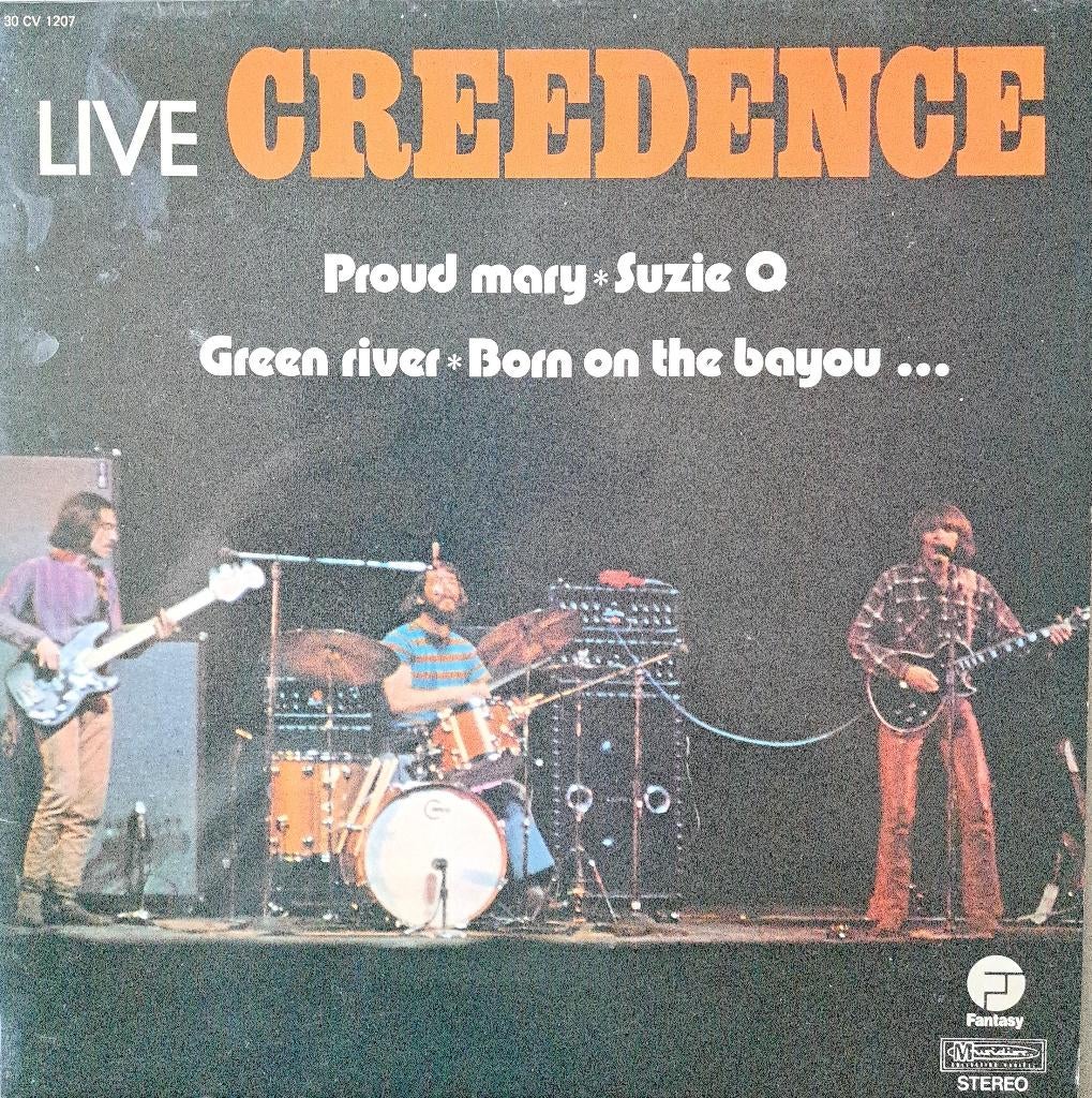 Creedence Clearwater Revival - Live - LP, Ophalen of Verzenden, Gebruikt, 12 inch