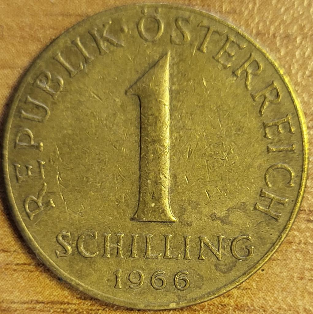 AUTRICHE 1 schilling 1966 KM#2886 Très Beau, Enlèvement ou Envoi, Autriche, Monnaie en vrac
