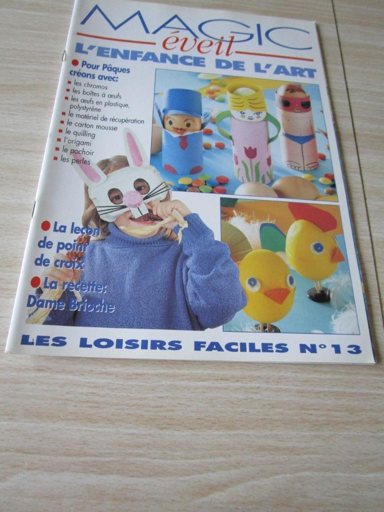 Les loisirs faciles n 13 Pâques, Ophalen of Verzenden, Zo goed als nieuw, Knutselwerk