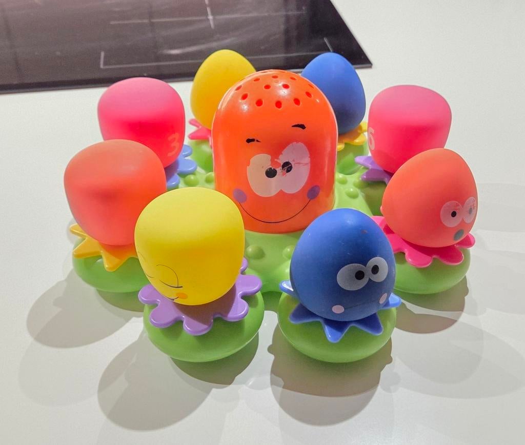 Poulpy en Compagnie Tomy Bath Toy, Kinderen en Baby's, Speelgoed | Badspeelgoed, Gebruikt, Ophalen of Verzenden