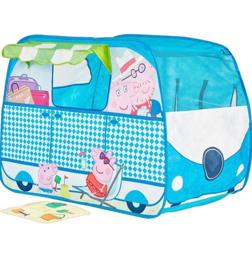 Peppa Pig pop-up camper play tent, Ophalen, Zo goed als nieuw