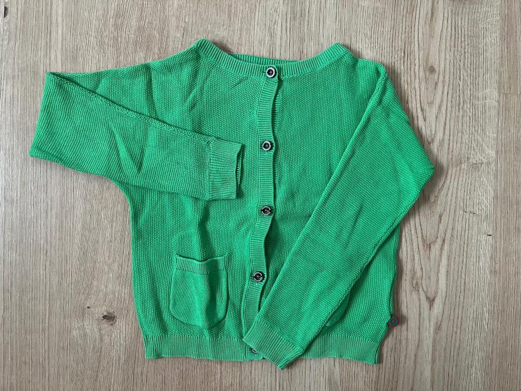 Bel&Bo en JBC, marine en groen vest / cardigan 116, Kinderen en Baby's, Kinderkleding | Maat 116, Meisje, Trui of Vest, Ophalen of Verzenden