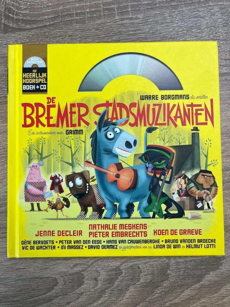 Luisterboek De Bremer stadsmuzikanten, Ophalen of Verzenden, Cd, Kind