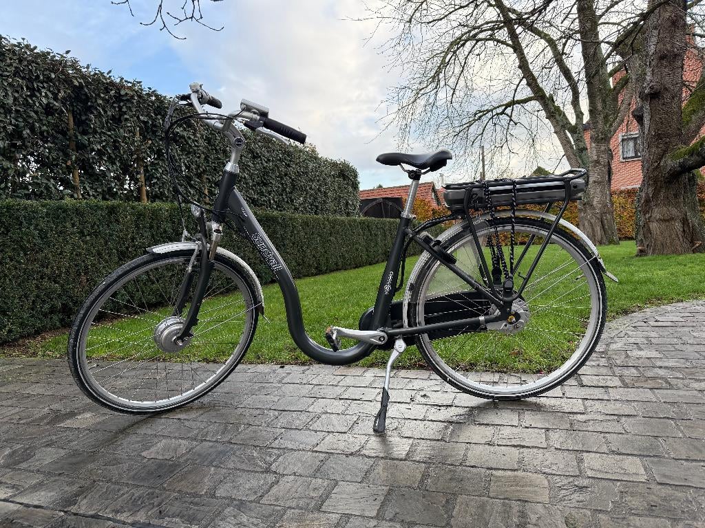 Sundvall Malaga elektrische fiets — nette e-bike, Ophalen, Gebruikt, 30 tot 50 km per accu, Overige merken