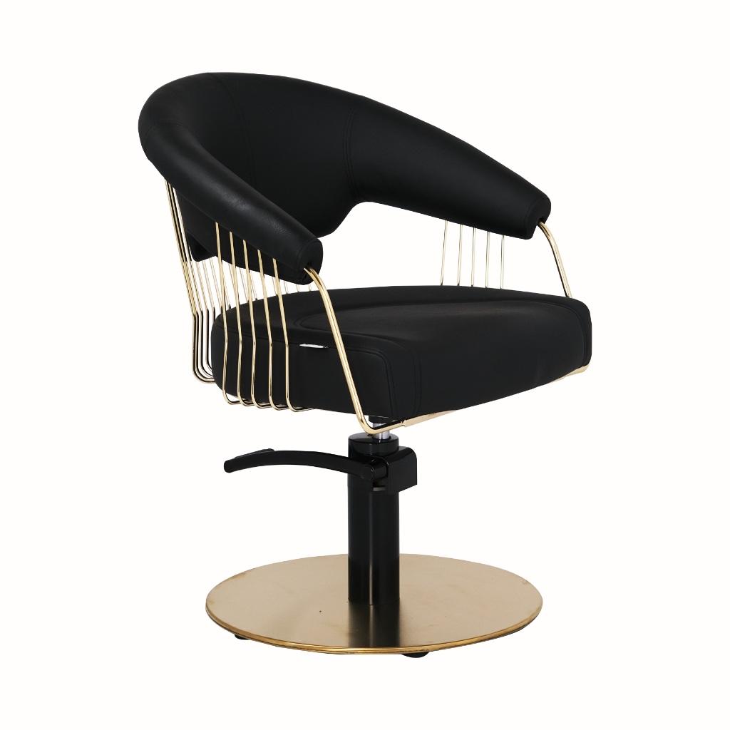 Knipstoel Elite Goud make-upstoel saloninterieur kapsalon, Ophalen of Verzenden, Bewegingsdetectiesensor, Nieuw, Bedraad