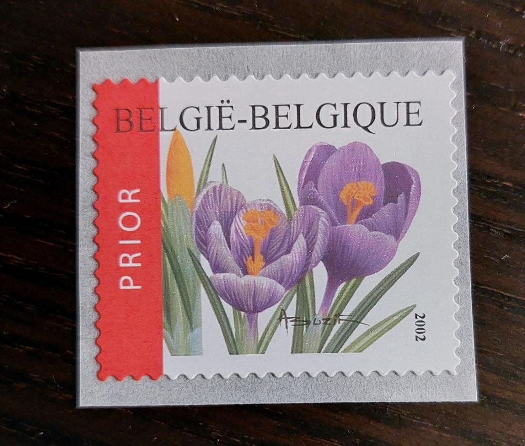 België: Krokus - R105, Sans timbre, Enlèvement ou Envoi, Non oblitéré, Timbre roltanding ou à perforation syncopée