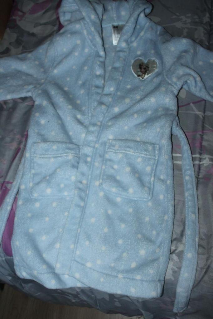 peignoir reine des neiges - taille 5-6 ans, Enlèvement ou Envoi, Utilisé