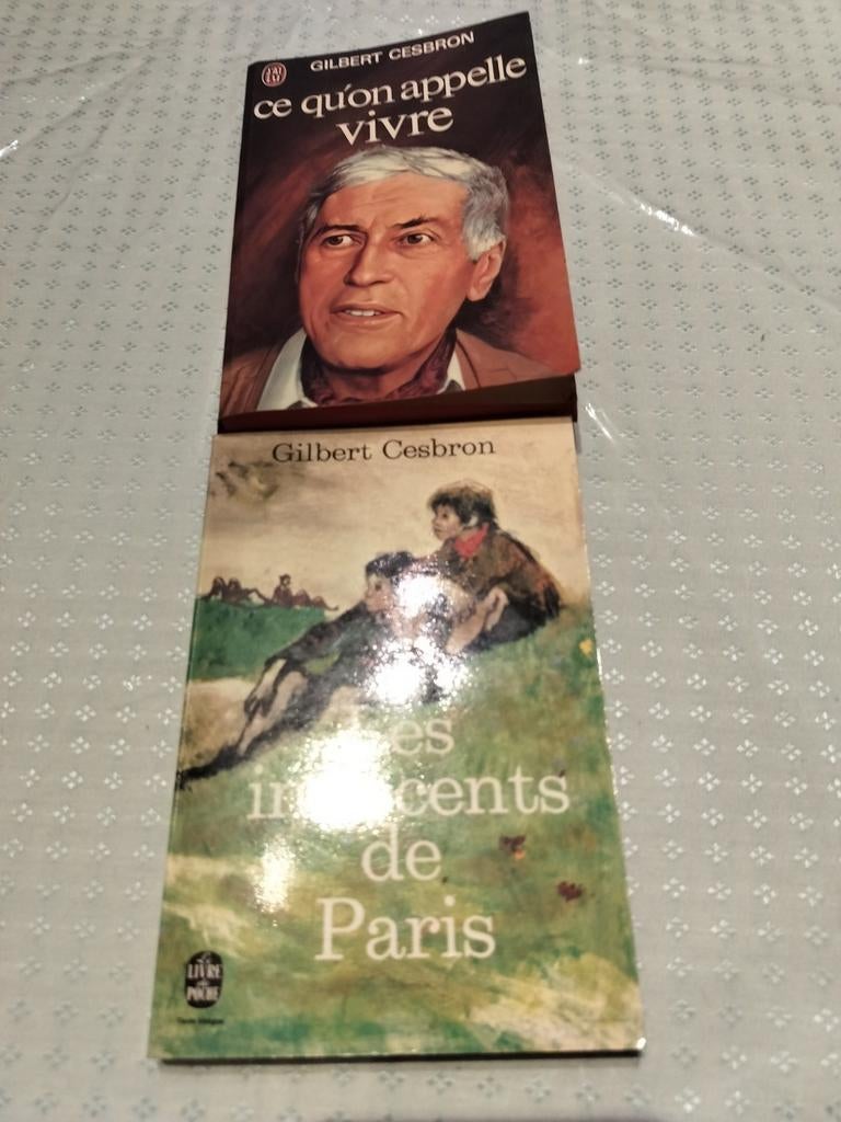 3 livres Gilbert cesbron, Livres, Enlèvement ou Envoi, Utilisé