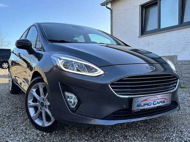 Ford Fiesta 1.0 EcoBoost Titanium, Autos, Argent ou Gris, Achat, Entreprise, Commande vocale