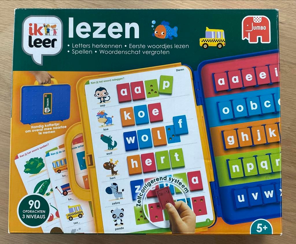 Jumbo - Ik Leer - Lezen - Educatief Spel - Vanaf 5 jaar, Ophalen, Zo goed als nieuw