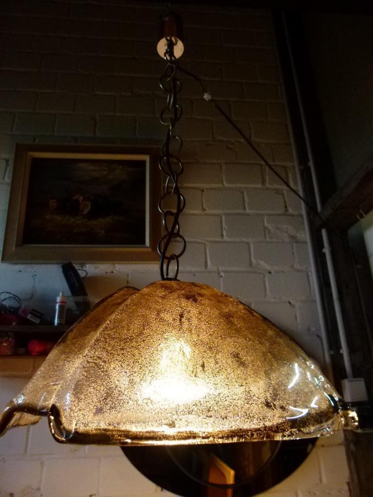 vintage hanglamp Glas Murano Bicolore  Mazzega, Enlèvement, Maison et Meubles