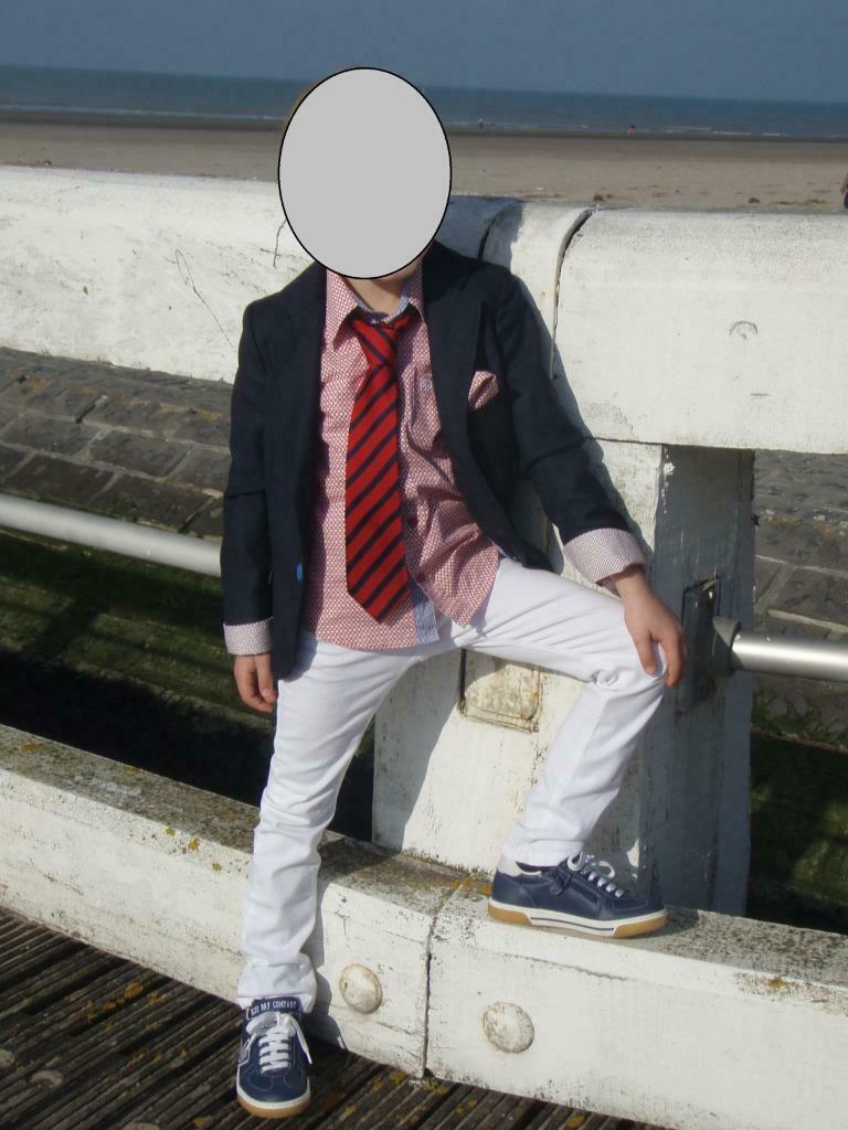 1ste Communiekleren Blue Bay maat 116, Ophalen, Zo goed als nieuw, Jongen, Setje