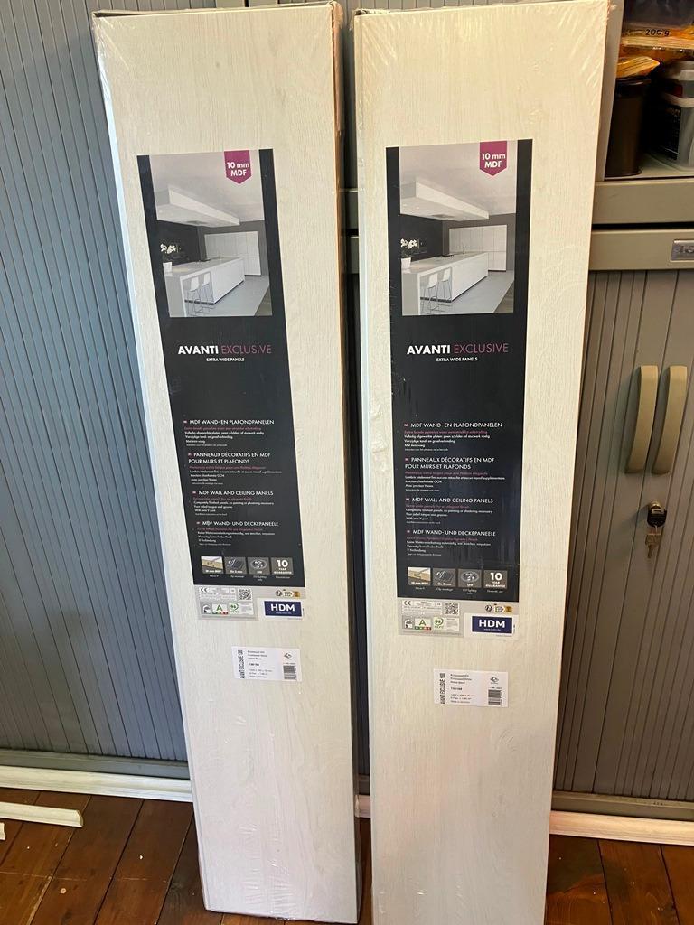 Plafond panelen MDF, Ophalen, Nieuw, Overige materialen, Minder dan 20 mm