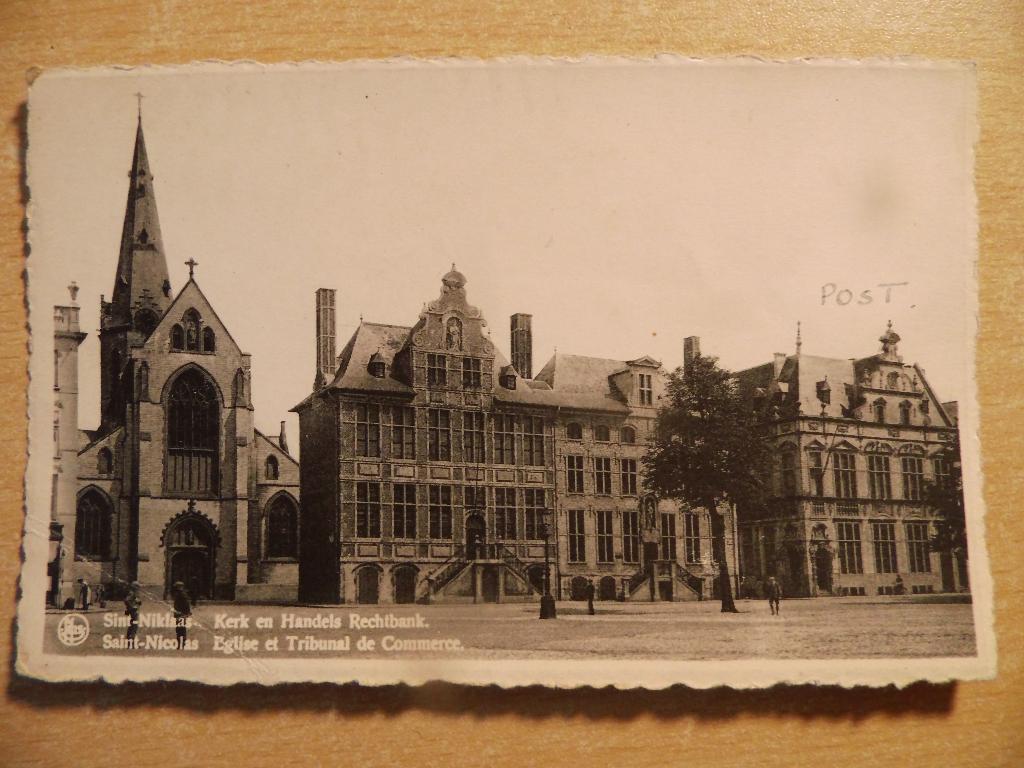 postkaart Sint-Niklaas, Enlèvement ou Envoi, 1920 à 1940, Non affranchie, Flandre Orientale