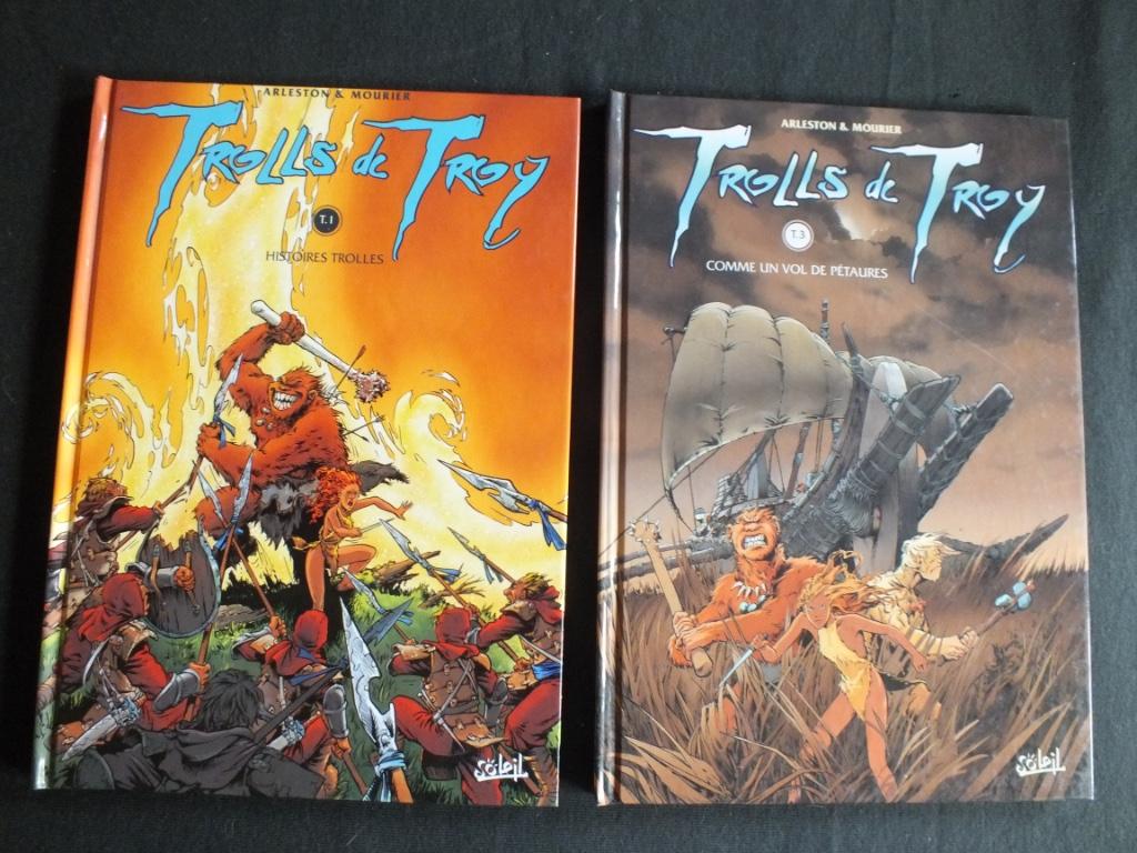 TROY TROLLEN (5 ALBUMS/3 EO). SOLEIL EDITIONS, Complete serie of reeks, Zo goed als nieuw, ARLESTON-MOURIER, Ophalen of Verzenden