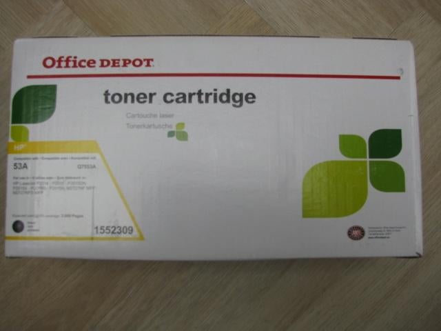 Office Depot toner Q7553A (HP 53A) HP M2727mfp-P2014-P2015, Ophalen of Verzenden, Nieuw, Toner, Huismerk