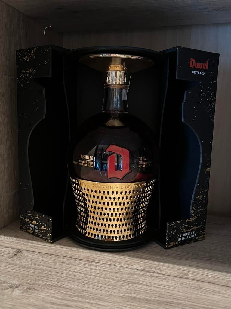 Duvel distilled celebration fles 2023, Verzamelen, Wijnen, Ophalen, Overige gebieden, Overige typen, Nieuw
