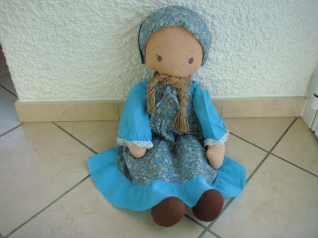 Poupée chiffon. "Vintage"., Collections, Poupées, Enlèvement ou Envoi, Utilisé, Poupée