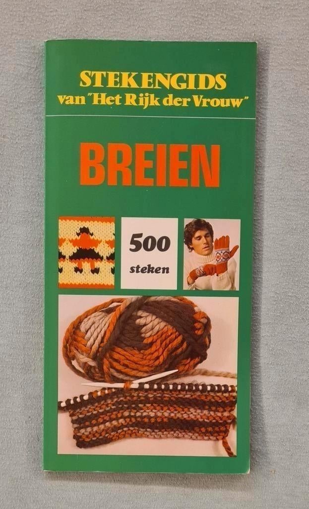 Stekengids breien, met patronen, Ophalen of Verzenden, Zo goed als nieuw, Breien en Haken